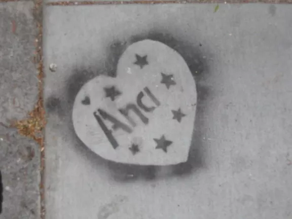 SF Hayes Valley Ana heart