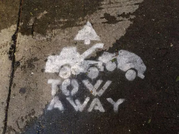 SF Castro Tow Away