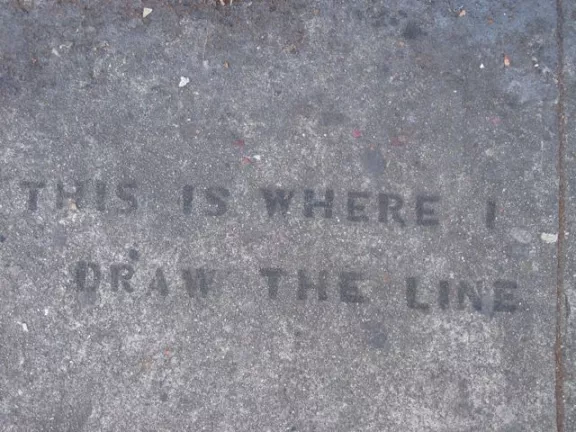 Todd Hanson Mission Draw the Line