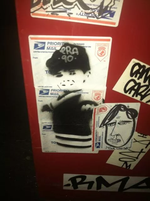 SF Mission Hub era 90 stickers