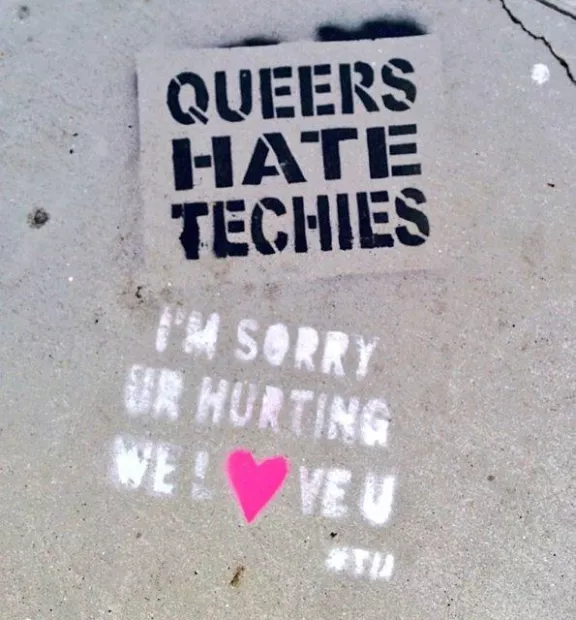 SF Mission Queers Hate Techies