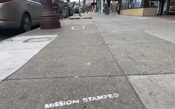 SF Mission Stamped