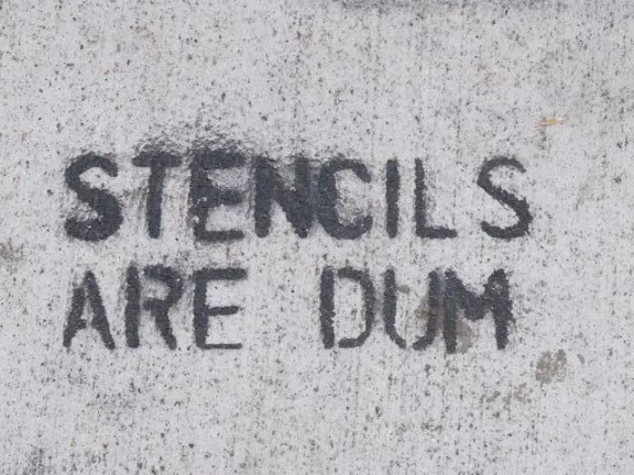 SF Mission Stencils are dum