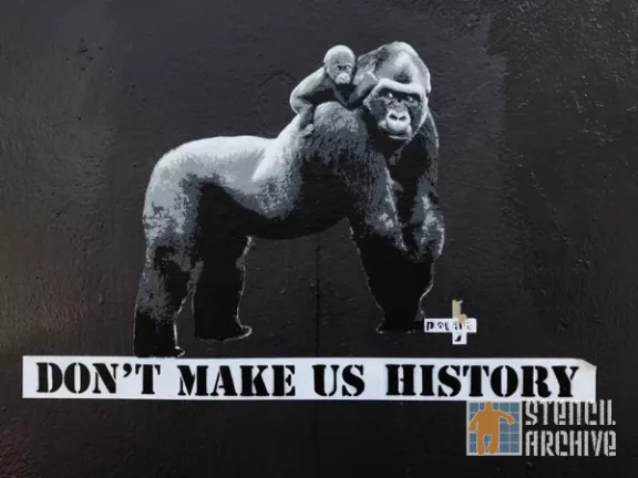 SF Mission polar bear gorillas dont make us history