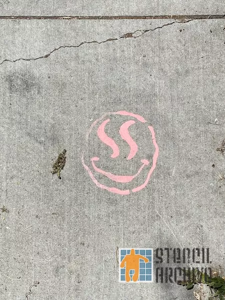 SF Mission swirled smiley