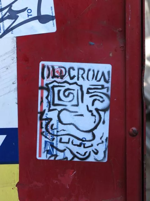 SF Mission Old Crow sticker