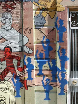 SF Mission Balmy Alley Cops