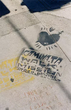 SF Mission Caminata Walk Heart