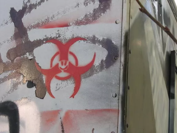 SF Mission Biohazard Smiley
