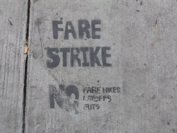 SF Mission Fare Strike