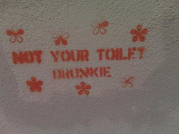 SF Mission Not Your Toilet