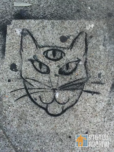 SF Mission three-eyed cat