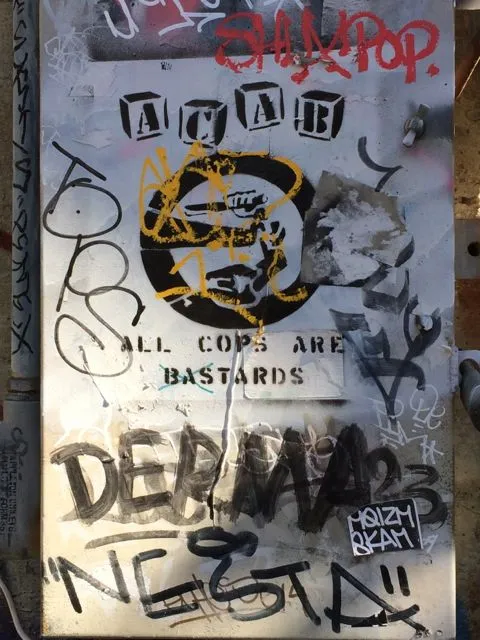 SF Mission ACAB AllCopsBastards