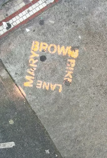 SF Mission Mary Brown Bike Lane