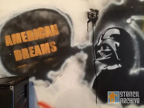 SF Mission Noisebridge Star Wars Darth Vader