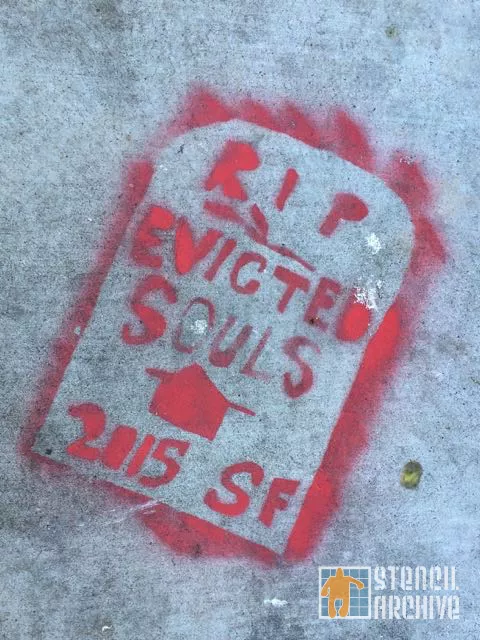 SF Mission RIP Evicted souls