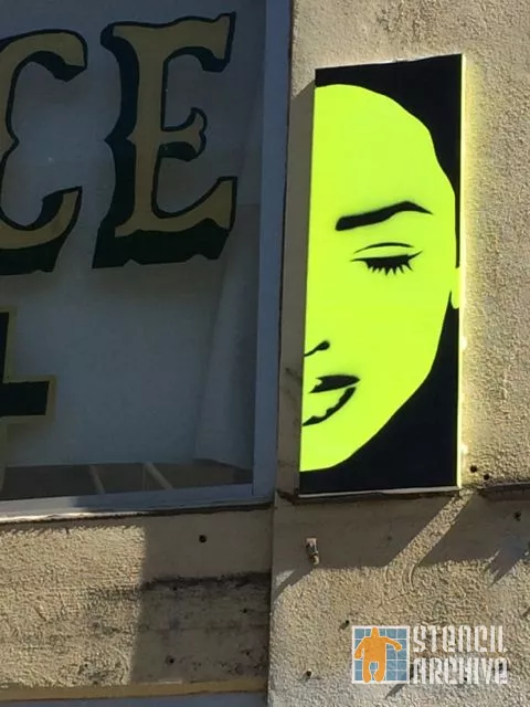 SF Mission closed eyes canvas