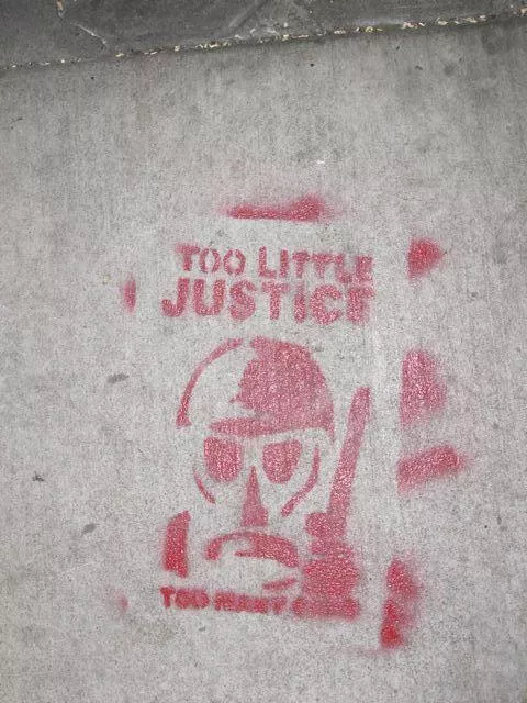 SF Valencia St. Too Little Justice
