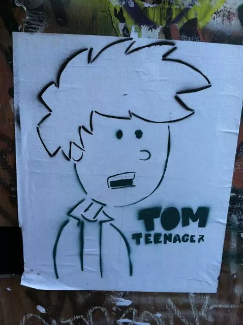 SF Valencia 14th St Tom Teenager paste