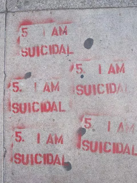 SF Valencia 5. I am suicidal