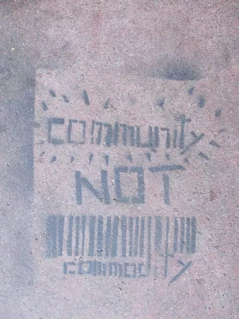 SF Valencia Community not commodity