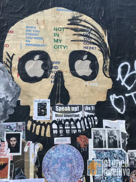 SF Valencia DAP Wall Apple death