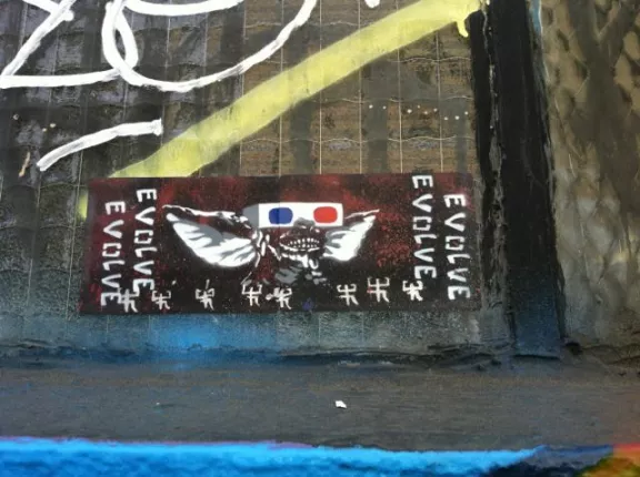 SF Valencia Evolve gremlins sticker