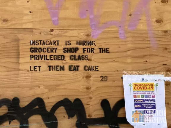 SF Valencia St. Instacart Let Them Eat Cake