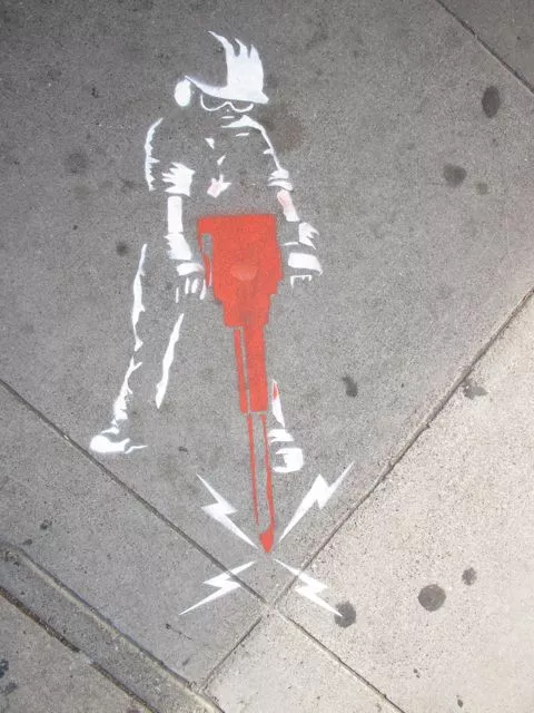 SF Valencia St. Jack Hammer
