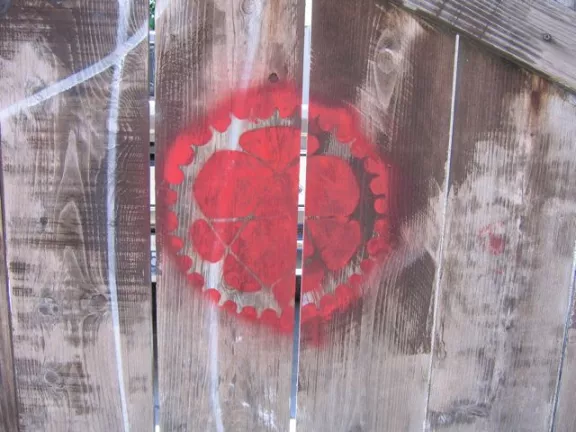 SF Valencia St. Red Circle