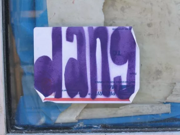 SF Valencia St. dang sticker