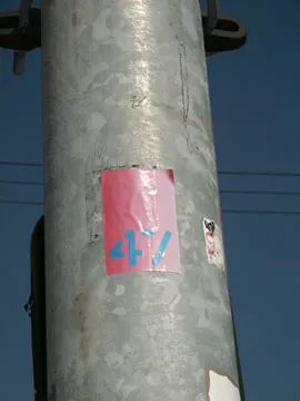 SF Valencia St. 47 sticker