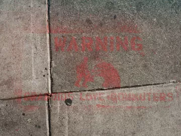 SF Valencia St. Advert Tremors 02