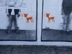 SF Valencia St. DAP wall Deer