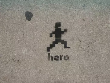 SF Valencia St. Bitmapped Hero