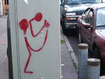 SF Valencia St. stick figure bomber lg