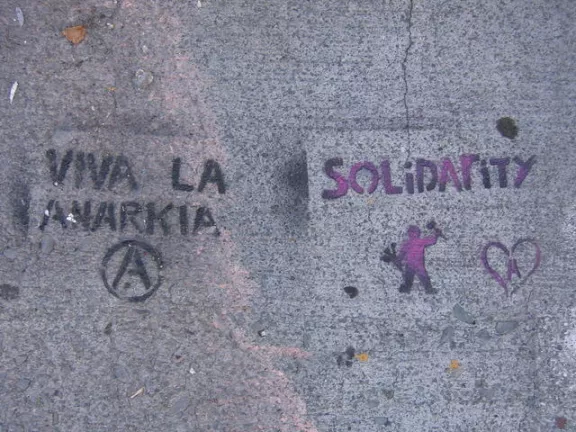 SF Valencia St. Anarkia Solidarity