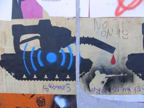 SF Valencia St. DAP Wall Target and Gunner