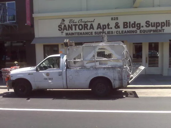 SF Valencia St. DPT Stencil Truck