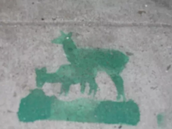 SF Valencia St. Deer