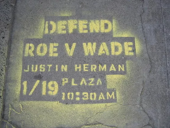 SF Valencia St. Defend Roe v Wade
