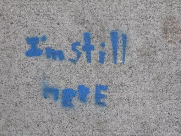 SF Valencia St. Im Still Here