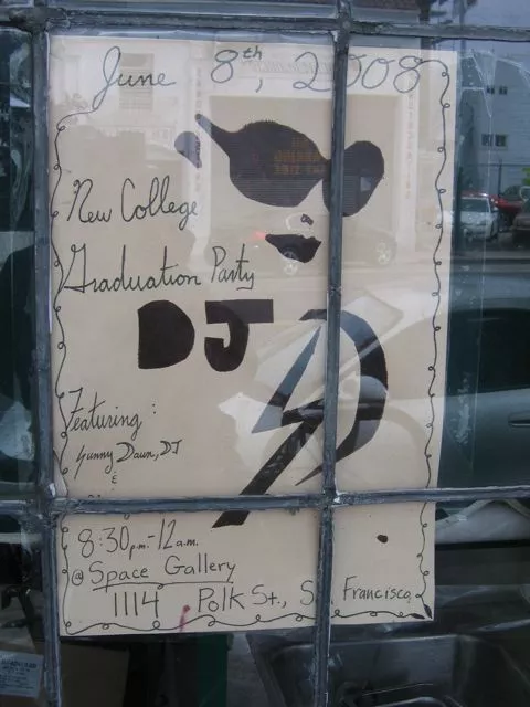 SF Valencia St. New College DJ