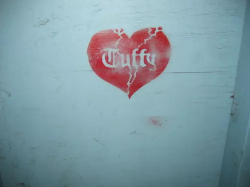 SF Valencia St. Tuffy Broken Heart