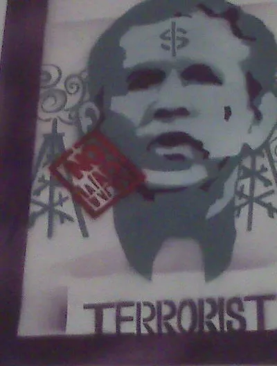 SF Valencia St. Bush Terrorist