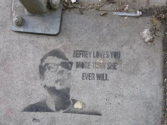 SF Valencia St. Zefrey Loves You