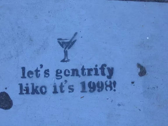 SF Valencia St. lets gentrify