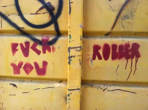 SF Divisadero F..k you Robber