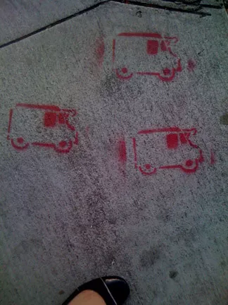 SF Divisadero milk trucks