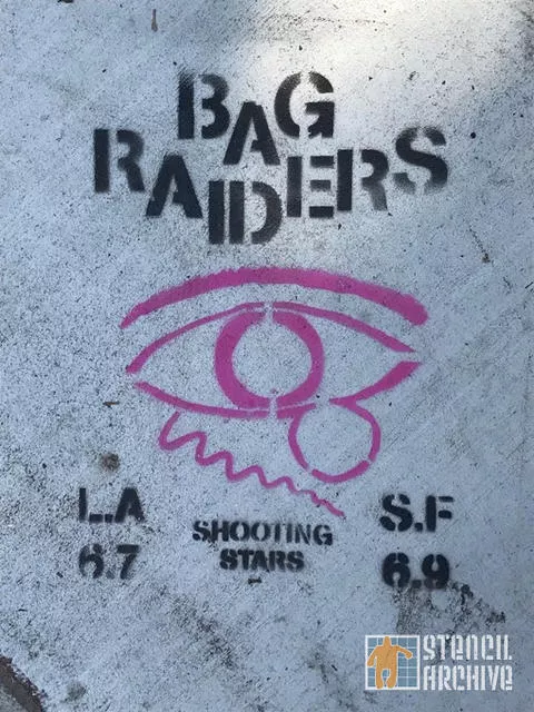 SF NoPa BAG RAIDERS band advert